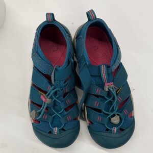 Keen Kids Teal and Pink Sandals